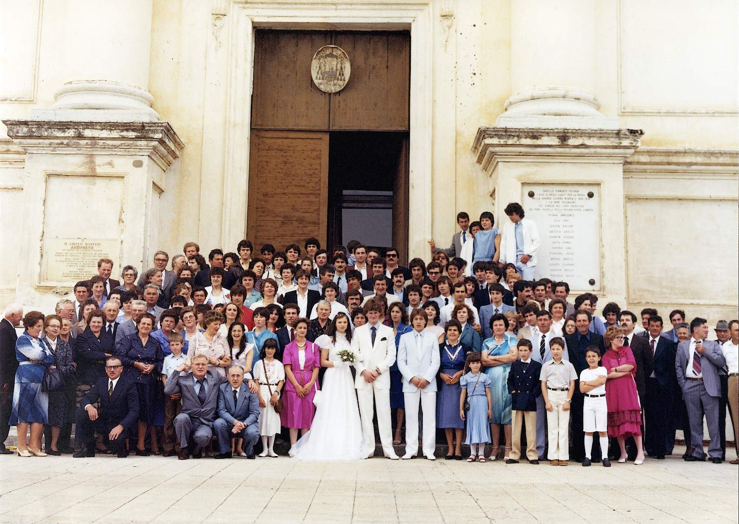 Merotto Disma, Battaglia Michela, Garbuio Mauro, Precoma Eugenio, Precoma Luigina, Precoma Valeriana, Visentin Guido, Quagliotto Bernardina, Cavallin Lino, Prosdocimi Dariano, Danieli Roberto, Eugenio, Luigina, Valeriana, Fausto, Cristiano, Rosalia, Maria, Bernardina, Guido, Argeo, Giuliano, Patrizia, Daniela, Alessandro, Lina, Lino, Maria, Livio, Dino, Rina, Luciano, Rosetta, Mariuccia, Tito, Luigi, Antonio, Maria, Carlo, Giuseppe, Angelina, Agnese, Marianna, Gildo, Miranda, Sisto, Miro, Angelo, Beniamino Assunta, Tarcisia, Teresa, Giuseppina, Maria, Bruna.