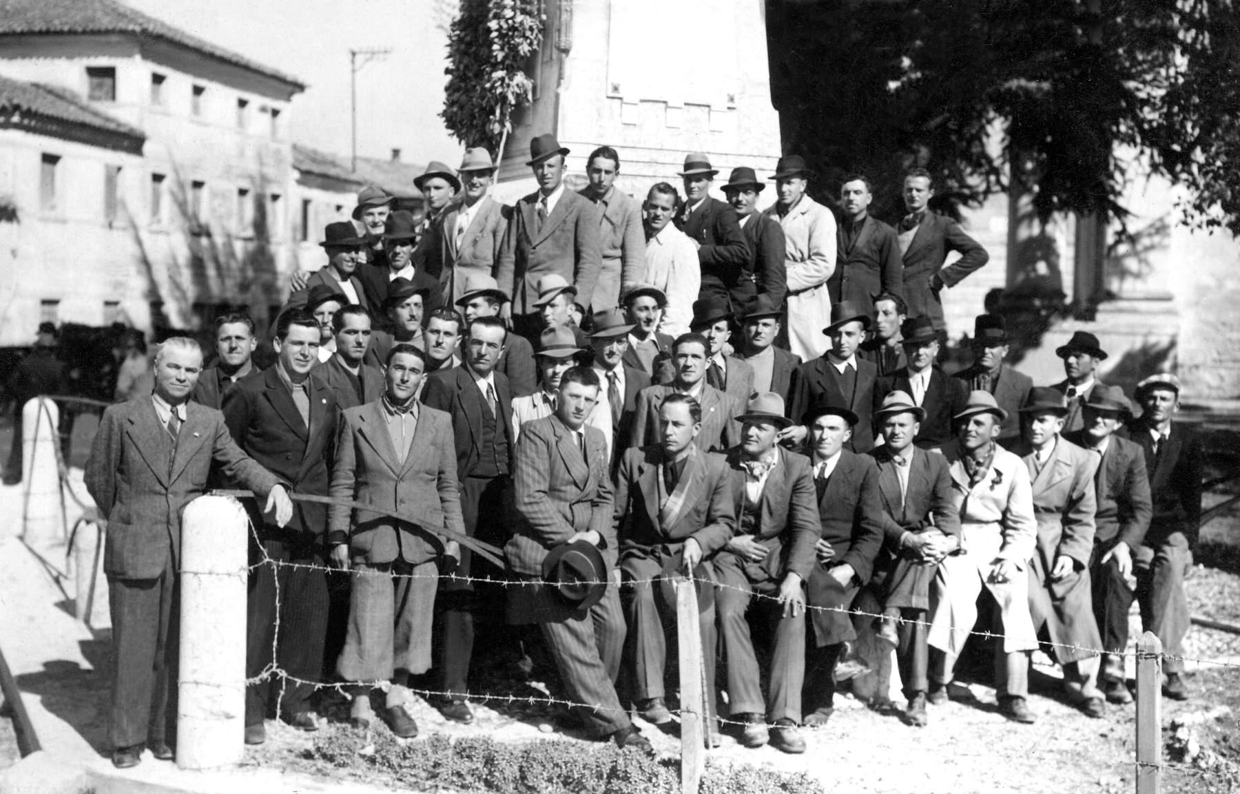 Fausto Gallina, Iseo Casagrande, Lino Venturini (Bijo), Fausto Signor, Callisto Zaffaina, Gallina Gioacchino, Bordin Decimo, Francesco Casagrande, Precoma Mansueto, Dalla Zanna Gino, Foscarini Antonio, Pellizzari Angelo, Mario Tesser, Romeo Marconato, Bonora Angelo, Bonora Silvio, Gino Garbuio, Bandiera Alfredo, Iseo Daniel, Giacon Aldo, Pellizzari Angelo e altri.