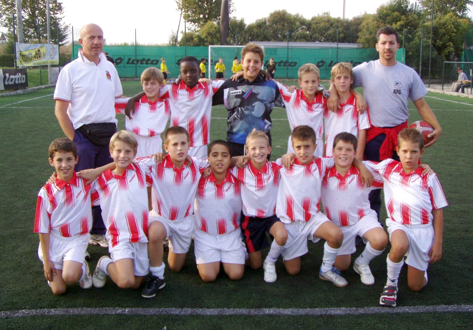 La squadra, Baccega Nicola, Martignago Christian, Borlina Tommaso, Martinelli Alessandro, Dal Molin Lorenzo, Fiorin Sergio Antonio, Imoh Chiedoziem, Visentin Gianluca, Moretto Samuele, Bordin Michele, Spagnol Luca,  Abbad  Yassine e Rossi Andrea. Allenatore: Salvador Diego, dirigente Martignago Manuele. 