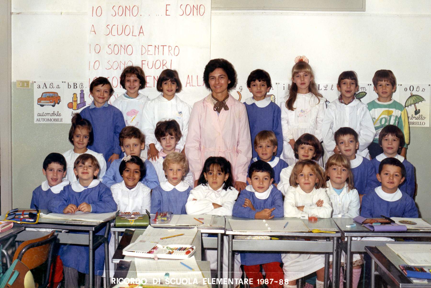 Dall alto a dx: Luky Major Euclide, Zorzan Elisa, Ganeo Claudia, Buratto Gianmaria, maestra Maria Pia Barborini, Zapparoli Valentina, Poloniato Sara, De Lazzari Francesco, Botti Simone, Canonico Stefano, Vedovatto Erika, Sernagiotto Giorgio, Jenni Francese, Piovesan Antonio, Puglierin Micol, Caverzan Daniele, Gaio Mara, Venturini Francesca, Bazzacco Roberto, Bonora Irene, Forner Andrea, Botti Riccardo, Foscarini Massimo.